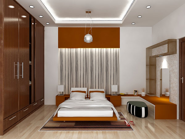 Thiết kế mẫu trần thạch cao phòng ngủ theo phong thủy